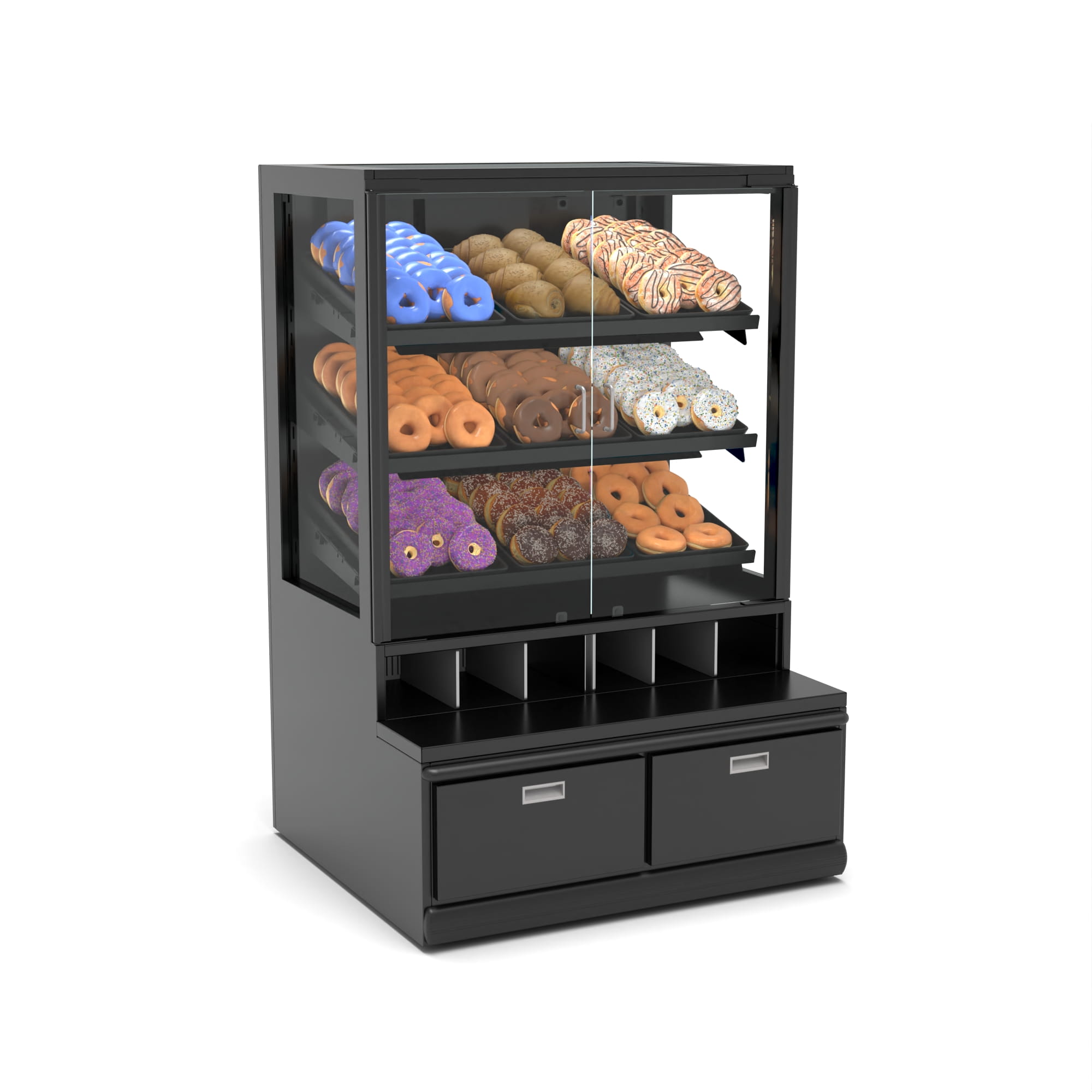 Bakery-case-38/58-right-view-ledge-option