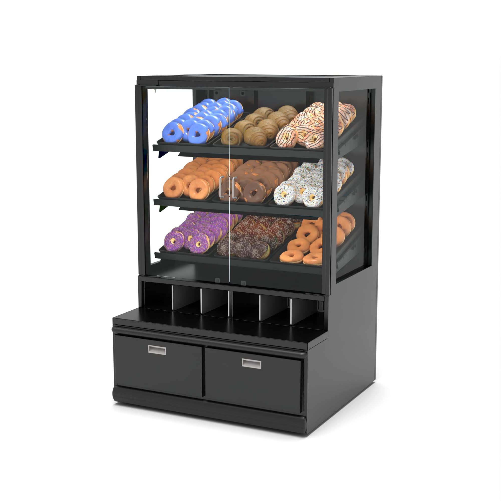 Bakery-case-38/58-left-view-ledge-option