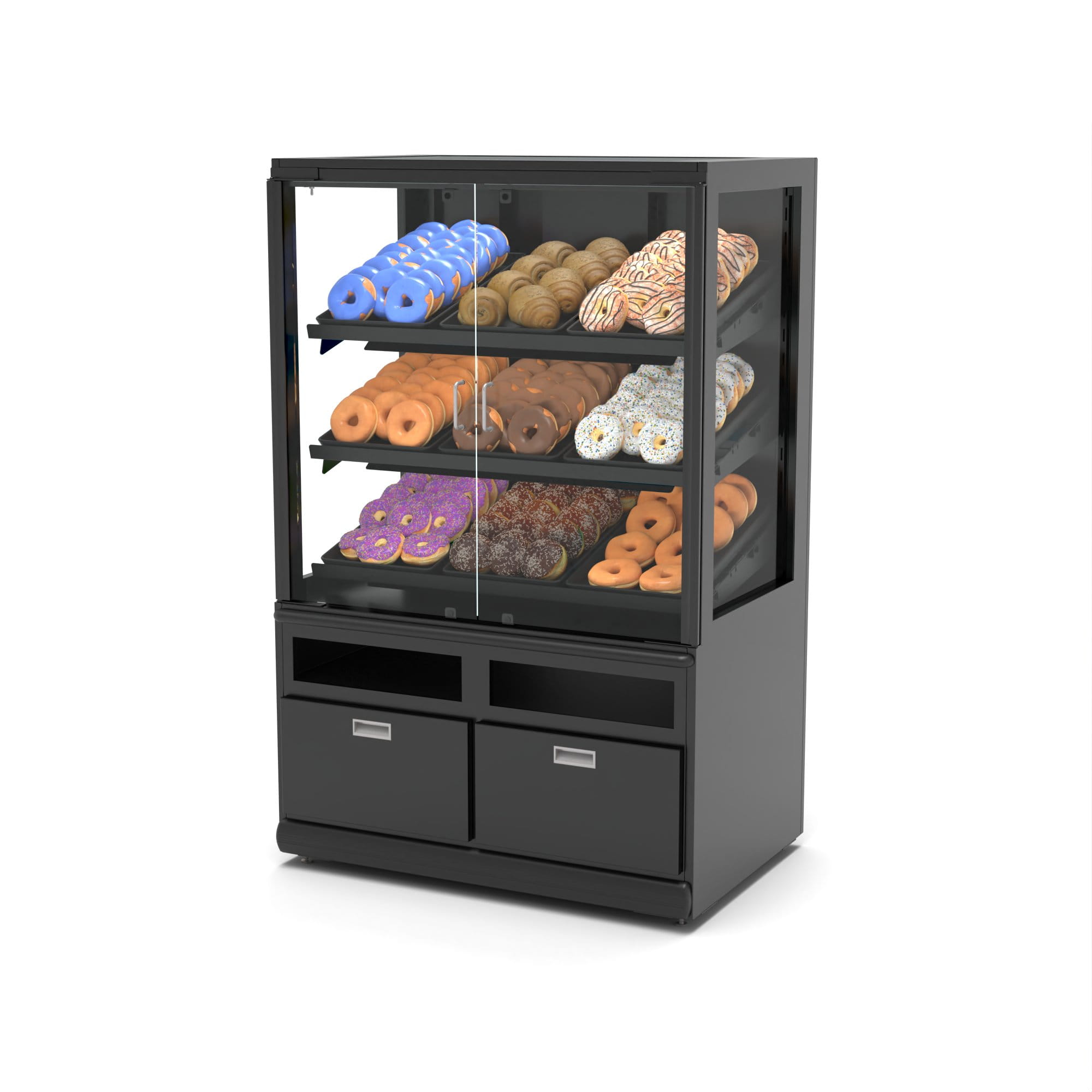 Bakery-case-38/58-left-view-standard-option