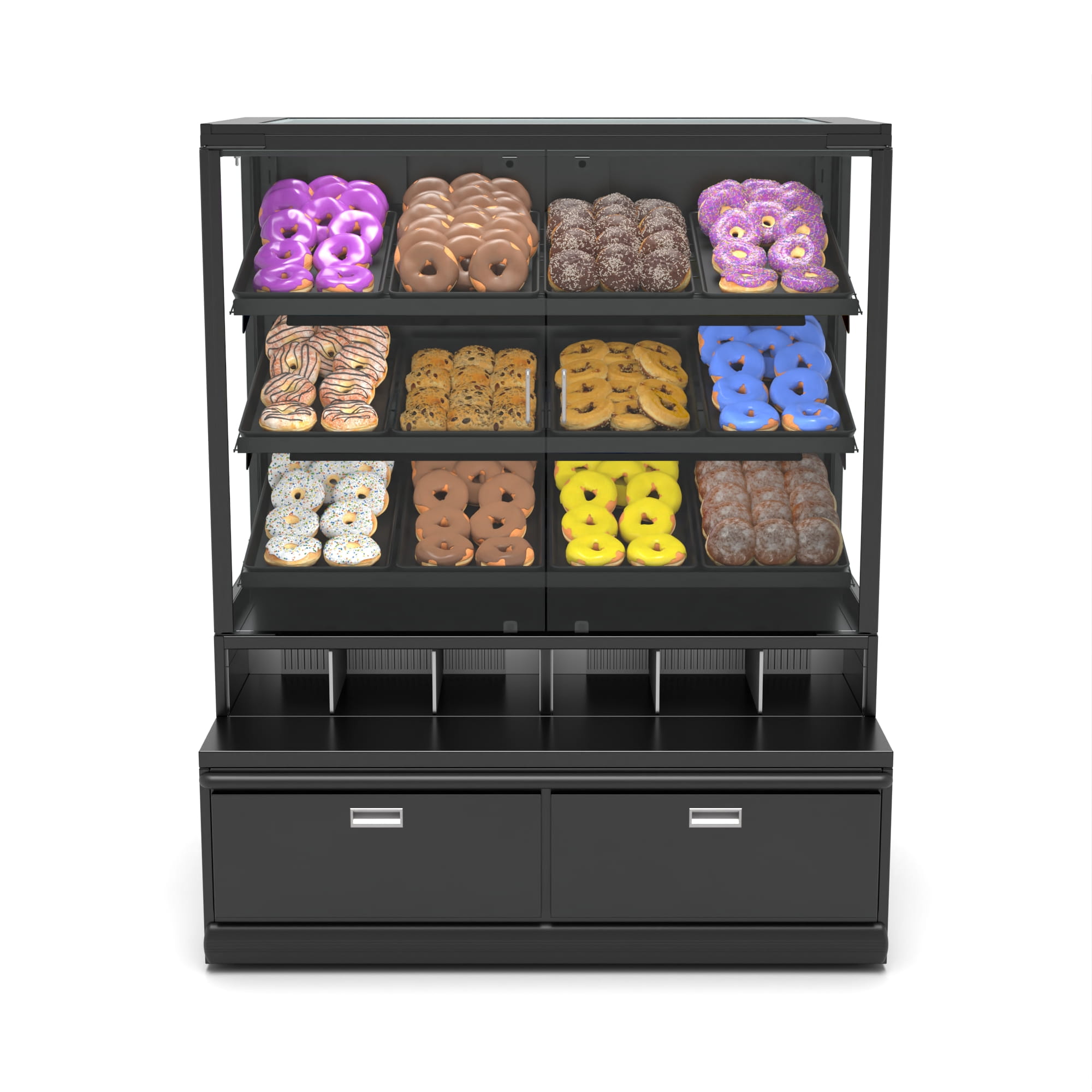 Bakery-case-48/58-center-view-ledge-option