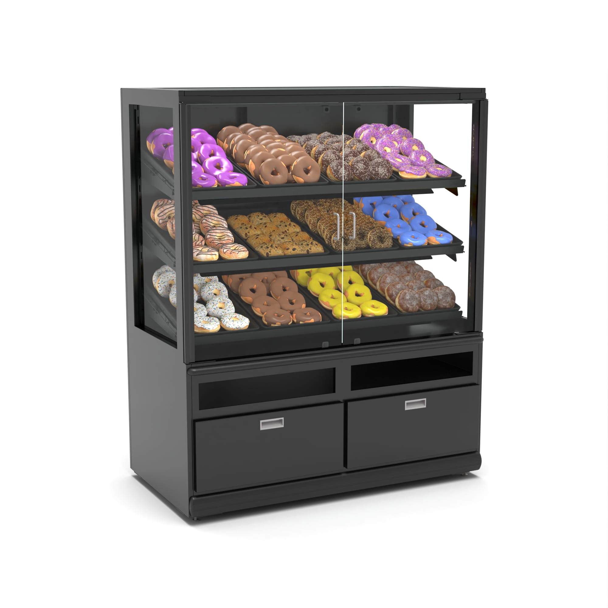 Bakery-case-48/58-right-view-standard-option