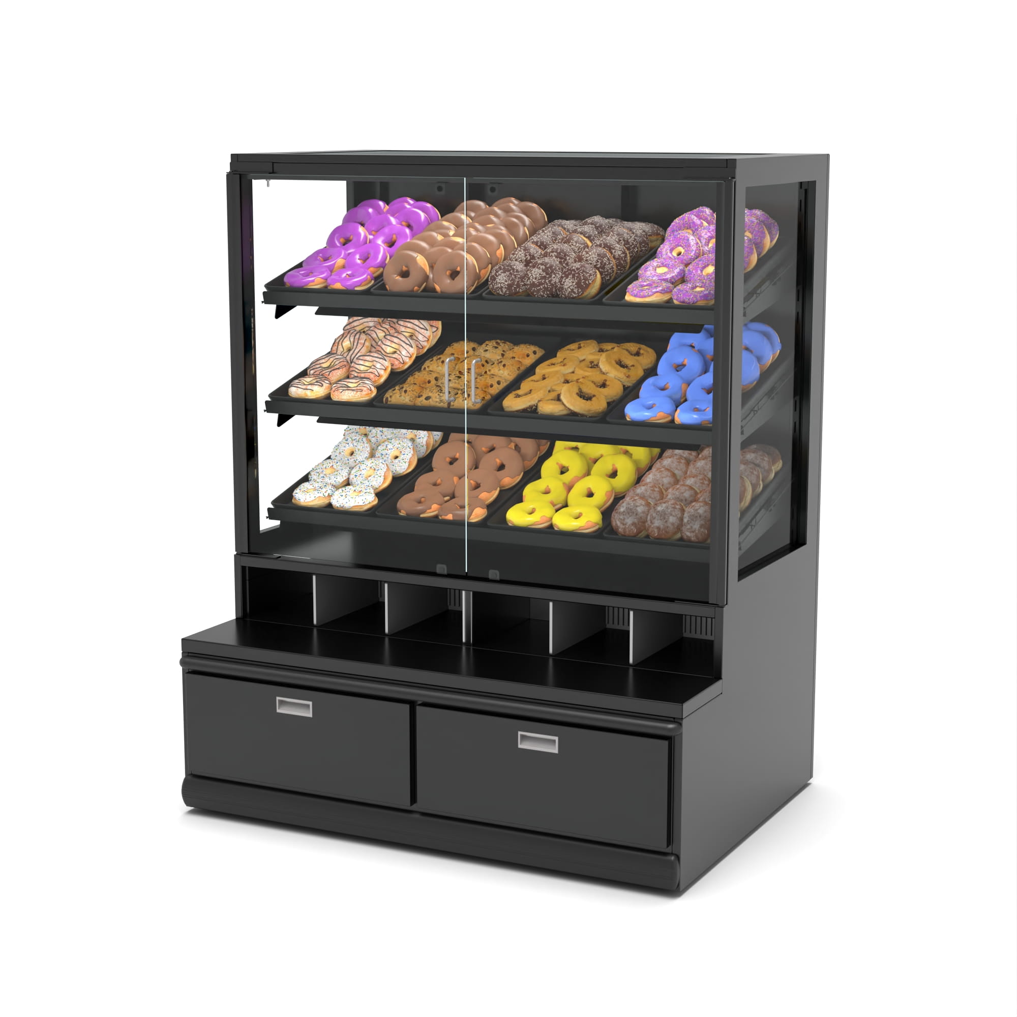Bakery-case-48/58-left-view-ledge-option
