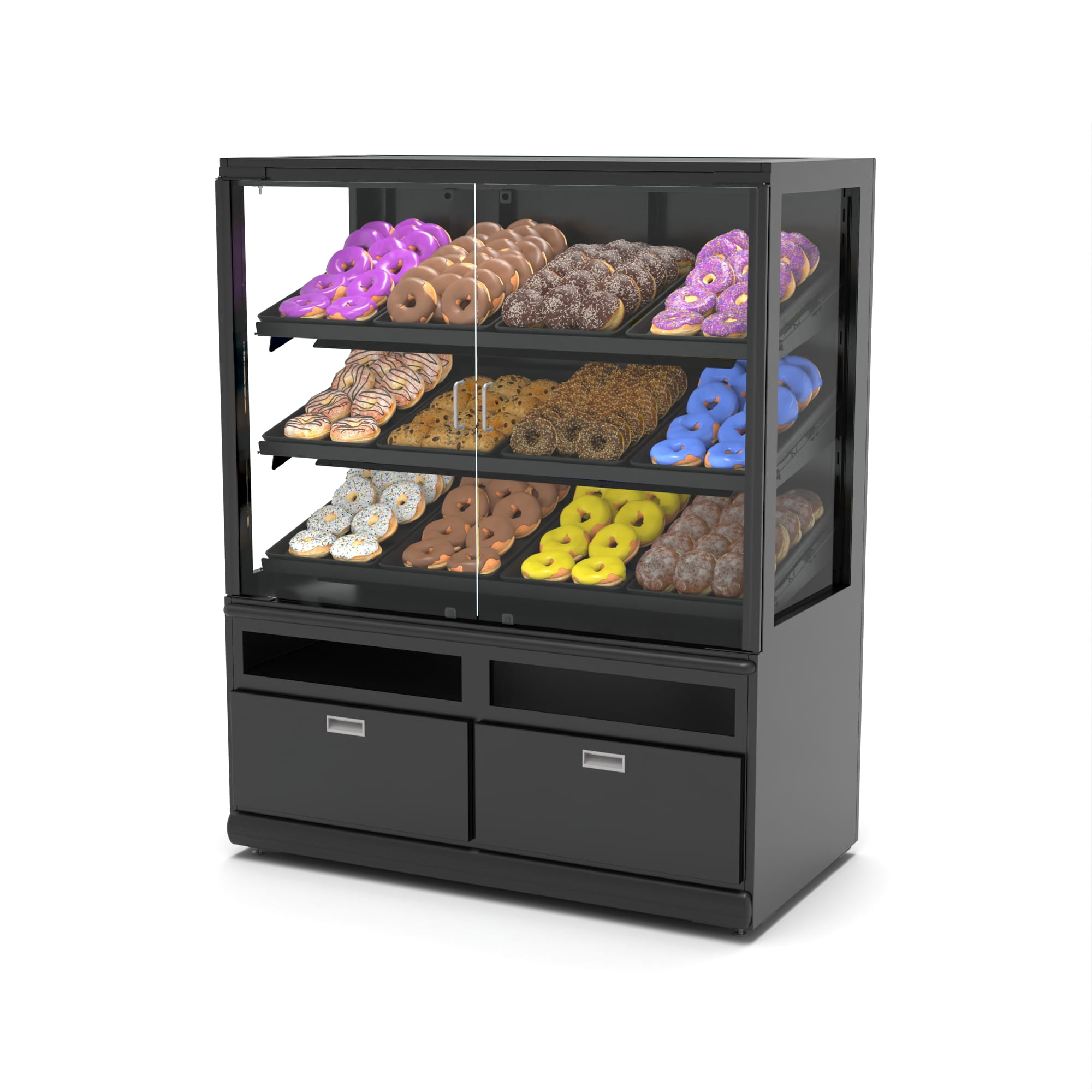 Bakery-case-48/58-right-view-standard-option