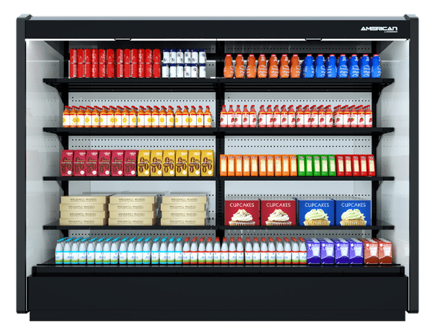 EXHIBIDORES AMERICAN ABIERTOS DE MEDIA TEMPERATURA