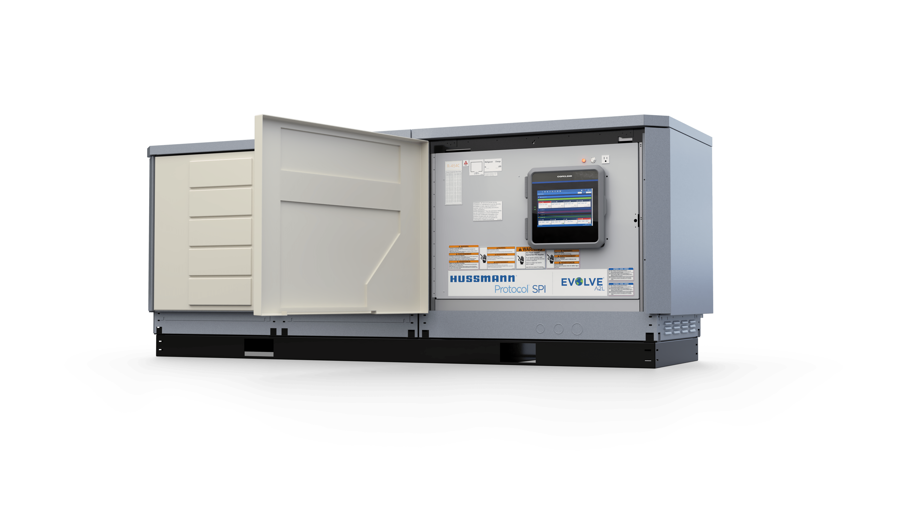 Protocol-A2L-SPI-horizontal-open-outdoor-compact-rack-system